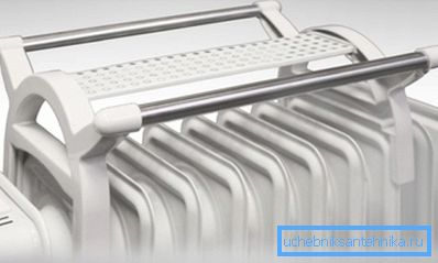 Séchoir spécial monté sur le radiateur Séchoir spécial monté sur le radiateur