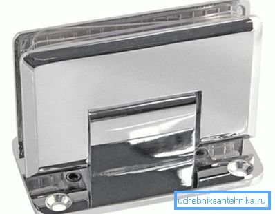 Charnières spéciales pour portes de douche Charnières spéciales pour portes de douche