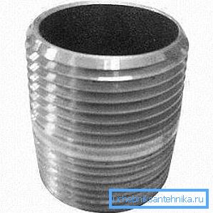 La tétine en acier pour les radiateurs en fonte est durable mais non résistante à la corrosion. La tétine en acier pour les radiateurs en fonte est durable mais non résistante à la corrosion.