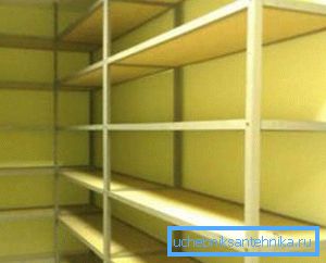 Racks de profils 40 × 40 mm