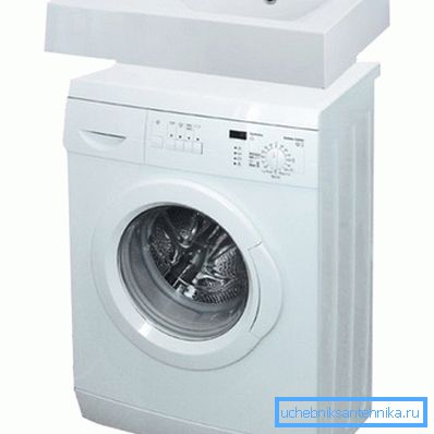 Machine à laver avec évier