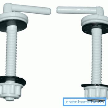 Attaches supérieures pour la couverture
