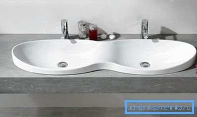 On dirait un double lavabo On dirait un double lavabo