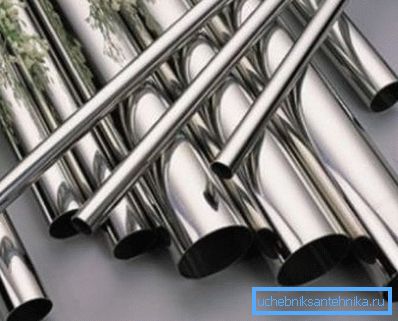 Cela ressemble à des produits en acier inoxydable.