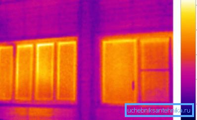 L'imageur thermique vous permet d'estimer la perte de chaleur par les fenêtres.