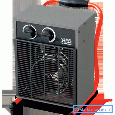 Ventilateur de chaleur - l'un des éléments du chauffage de l'air à la maison Ventilateur de chaleur - l'un des éléments du chauffage de l'air à la maison
