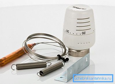 Tête thermique avec capteur à distance.