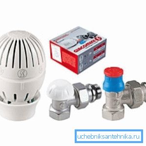 Kit thermostatique pour connecter le radiateur non assemblé Kit thermostatique pour connecter le radiateur non assemblé