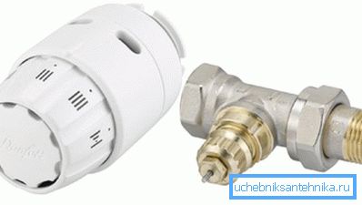 Kit thermostatique pour le chauffage de l'eau par radiateur. Kit thermostatique pour le chauffage de l'eau par radiateur.