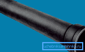 Tuyau VChSHG 100 sous raccord en forme de cloche