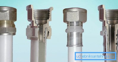 Collet et connexion à sertir Collet et connexion à sertir