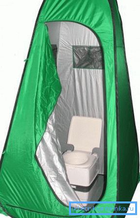 Tente touristique pour toilette ou douche Tente touristique pour toilette ou douche