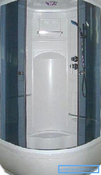 Douche d'angle 200 cm avec toit Douche d'angle 200 cm avec toit