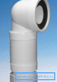 698 Le coin ondulé pour la toilette vous permettra d'installer une structure avec une sortie horizontale ou oblique vers la sortie verticale de l'égout sans aucune modification.