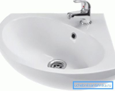 Évier d'angle 35 à 35 pour petites salles de bains Évier d'angle 35 à 35 pour petites salles de bains