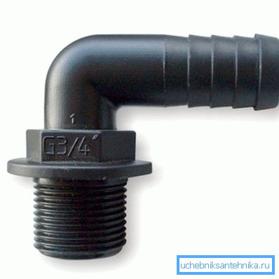 Raccord d'angle pour applications de flexibles flexibles