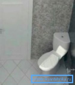 Coin toilette est préférable de fixer avec époxy