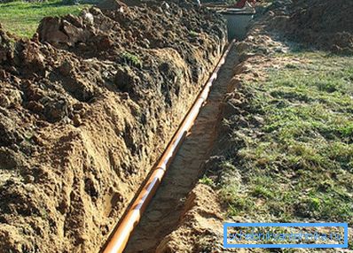 858 Pose et installation de tuyaux d'égout