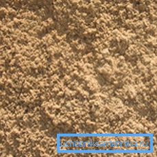 Le tuyau posé est recouvert de sable. Le tuyau posé est recouvert de sable.
