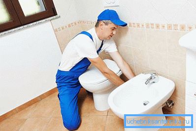 Installation de bidet Installation de bidet