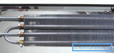 Convecteur: tubes de refroidissement et plaques de transfert de chaleur Convecteur: tubes de refroidissement et plaques de transfert de chaleur