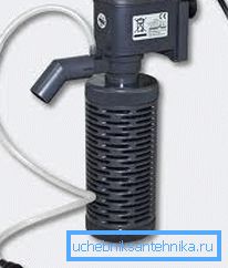 Option pompe aquarium submersible.