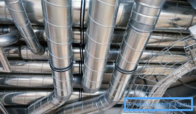 Conduits de ventilation dans l'entreprise. Conduits de ventilation dans l'entreprise.
