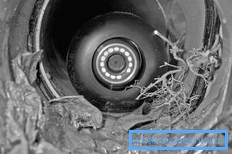 Inspection visuelle des tuyaux d'égout Inspection visuelle des tuyaux d'égout