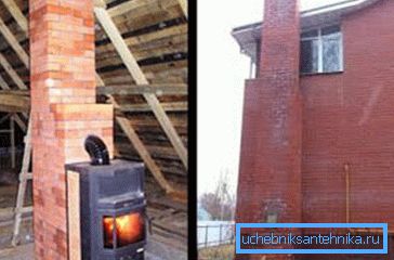 Cheminées en briques internes et externes pour chaudières à combustibles solides Cheminées en briques internes et externes pour chaudières à combustibles solides