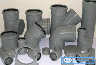 Tous ces produits sont équipés de joints en caoutchouc spéciaux, qui sont installés dans un endroit spécial créé lors de la fabrication des pièces