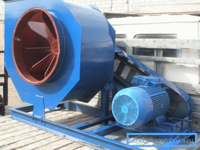 Ventilateur centrifuge haute performance. Ventilateur centrifuge haute performance.