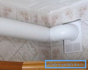 Conduit d'échappement d'un tuyau en plastique rond Conduit d'échappement d'un tuyau en plastique rond