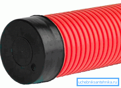 Tube en polypropylène ondulé bouché Tube en polypropylène ondulé bouché