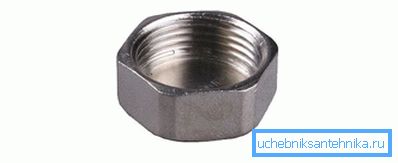 Capuchon fileté pour tuyaux en acier