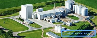 Installation de production de biocarburants à partir de cellulose