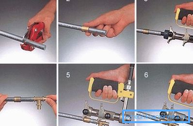 Vous pouvez voir ici une représentation schématique de la technique d'installation.