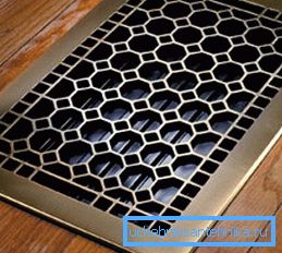 Grille de fer pour les hottes Photo d'une grille de fer pour les hottes