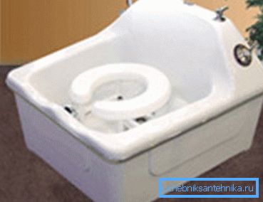 Version féminine du bidet de douche Version féminine du bidet de douche